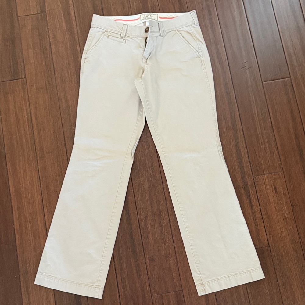 Old Navy Khaki Boot Cut Pants